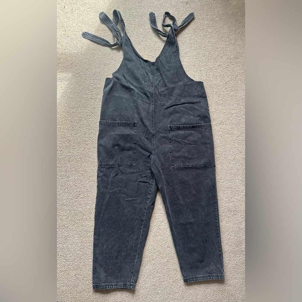 Originality Tie Strap Overalls